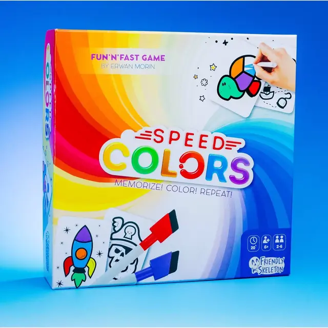 Asmodee Speed Colors Game