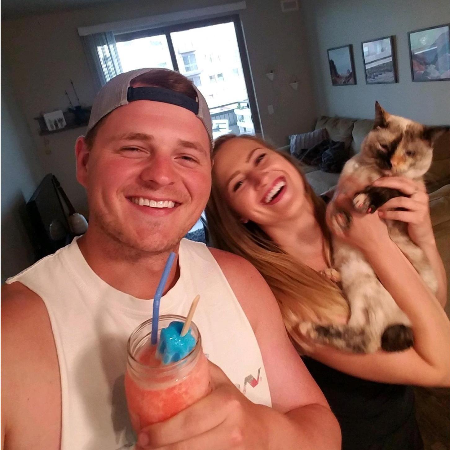 Fourth of July shenanigans in Danielle's apartment in Castle Rock, CO