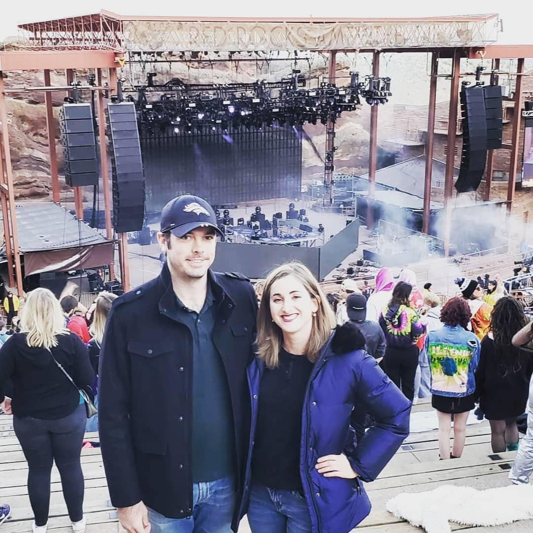 Illenium concert at Red Rocks Amphitheater.