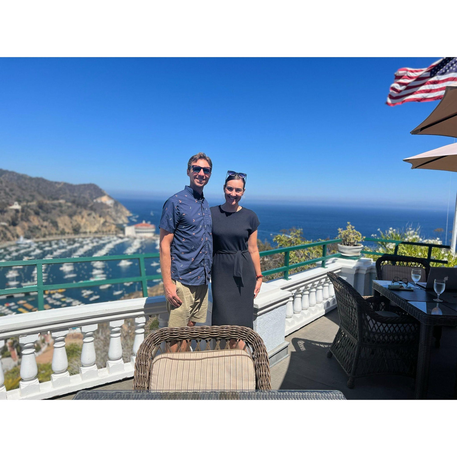 Celebrating Megan's birthday in Catalina, 2022