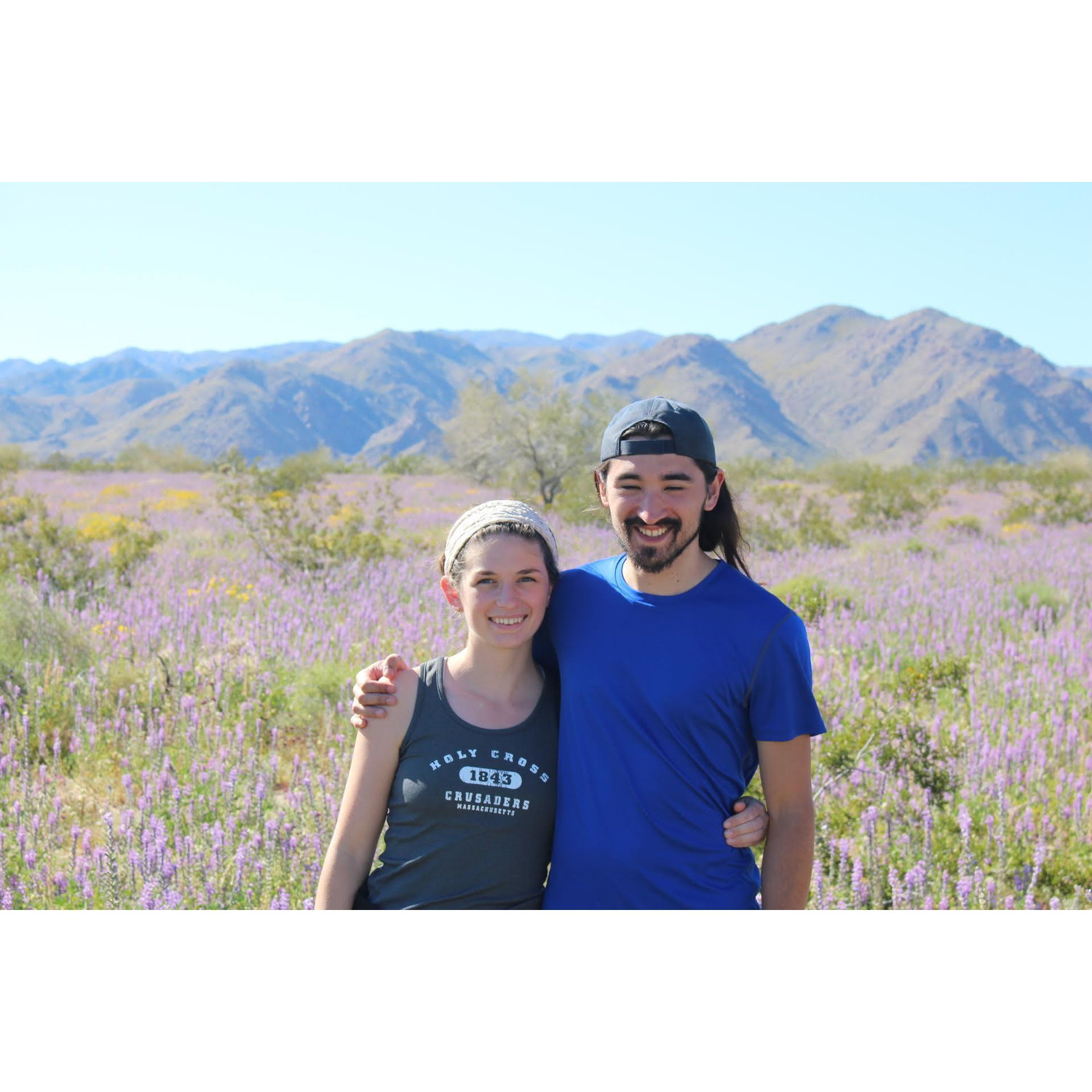 Enjoying the Joshua Tree Superbloom, Mar 2019