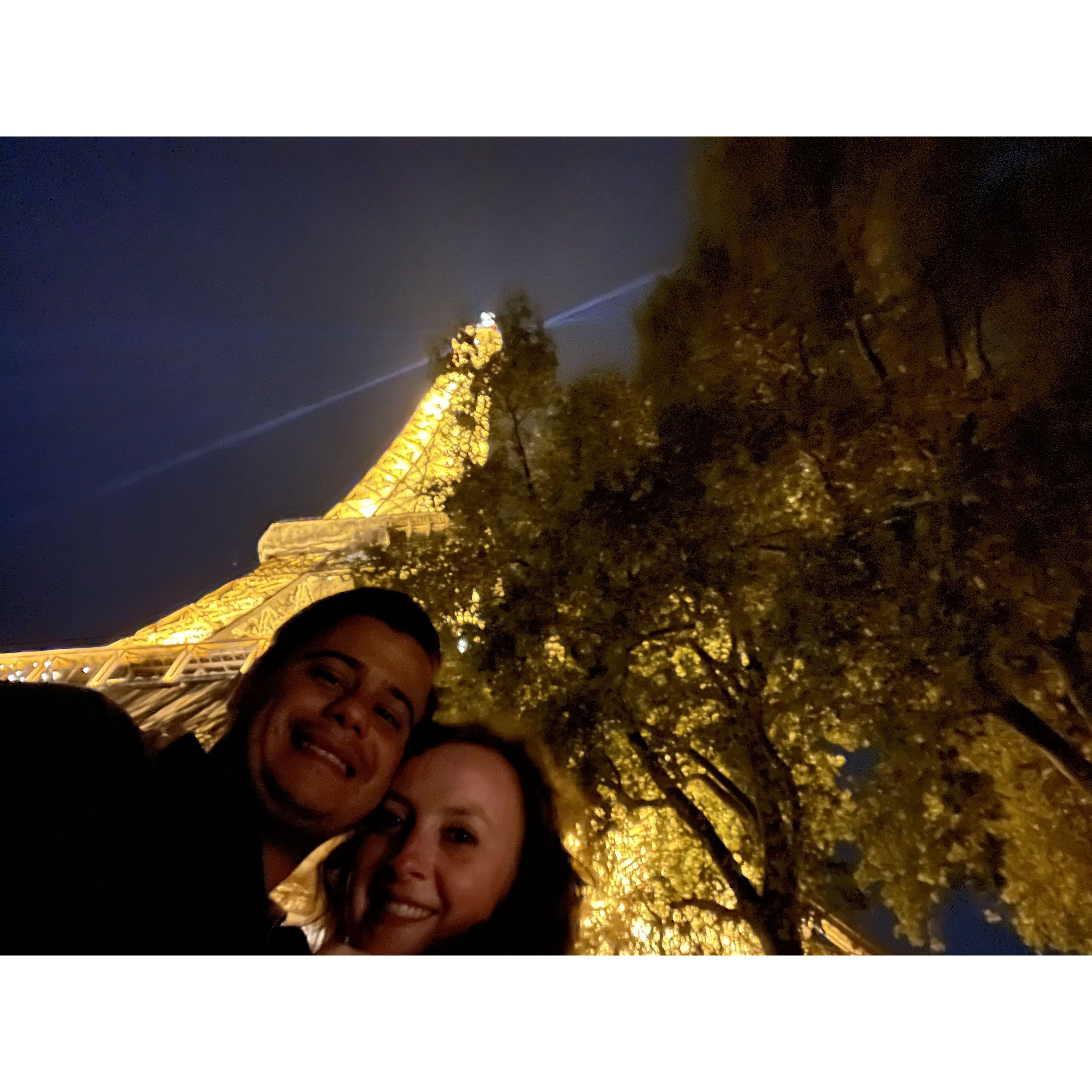 Visiting Paris after Sam and Ariane's wedding.