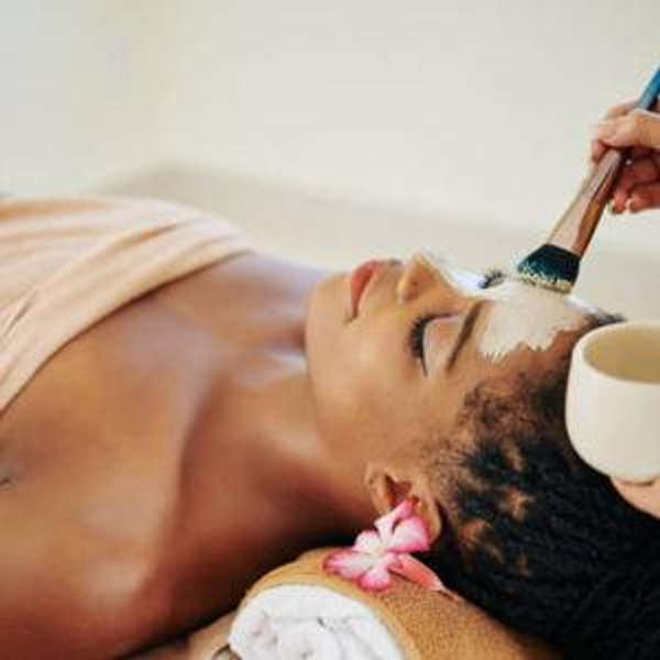 Relaxing facials on the island