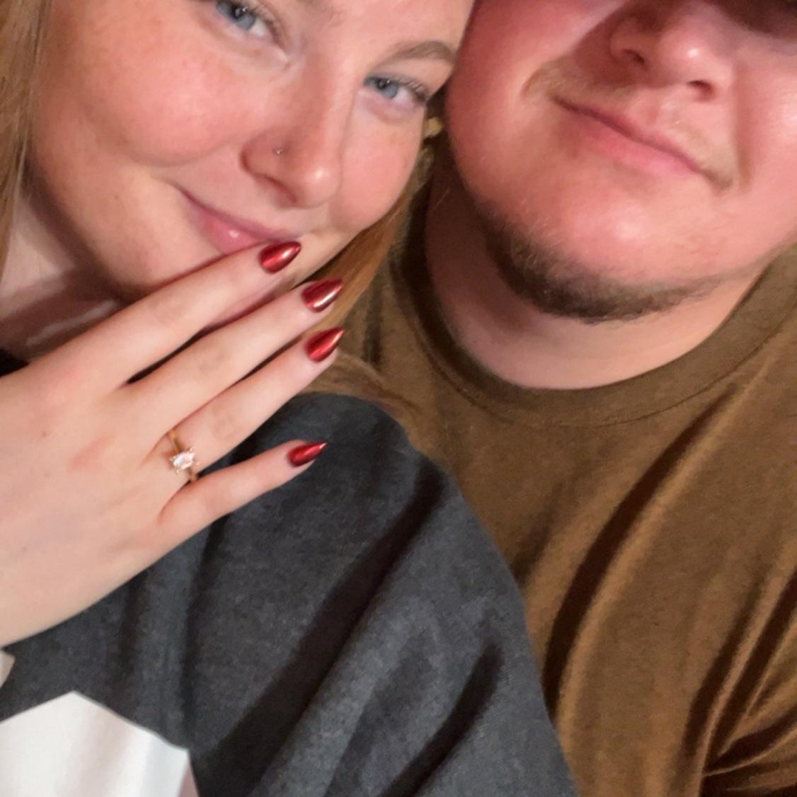 the night we got engaged 💍