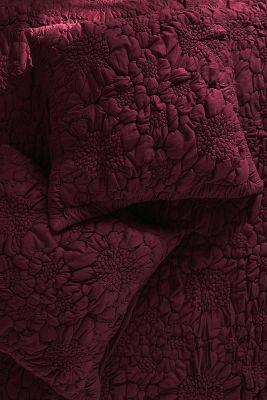 Dahlia Floral Jersey Euro Sham