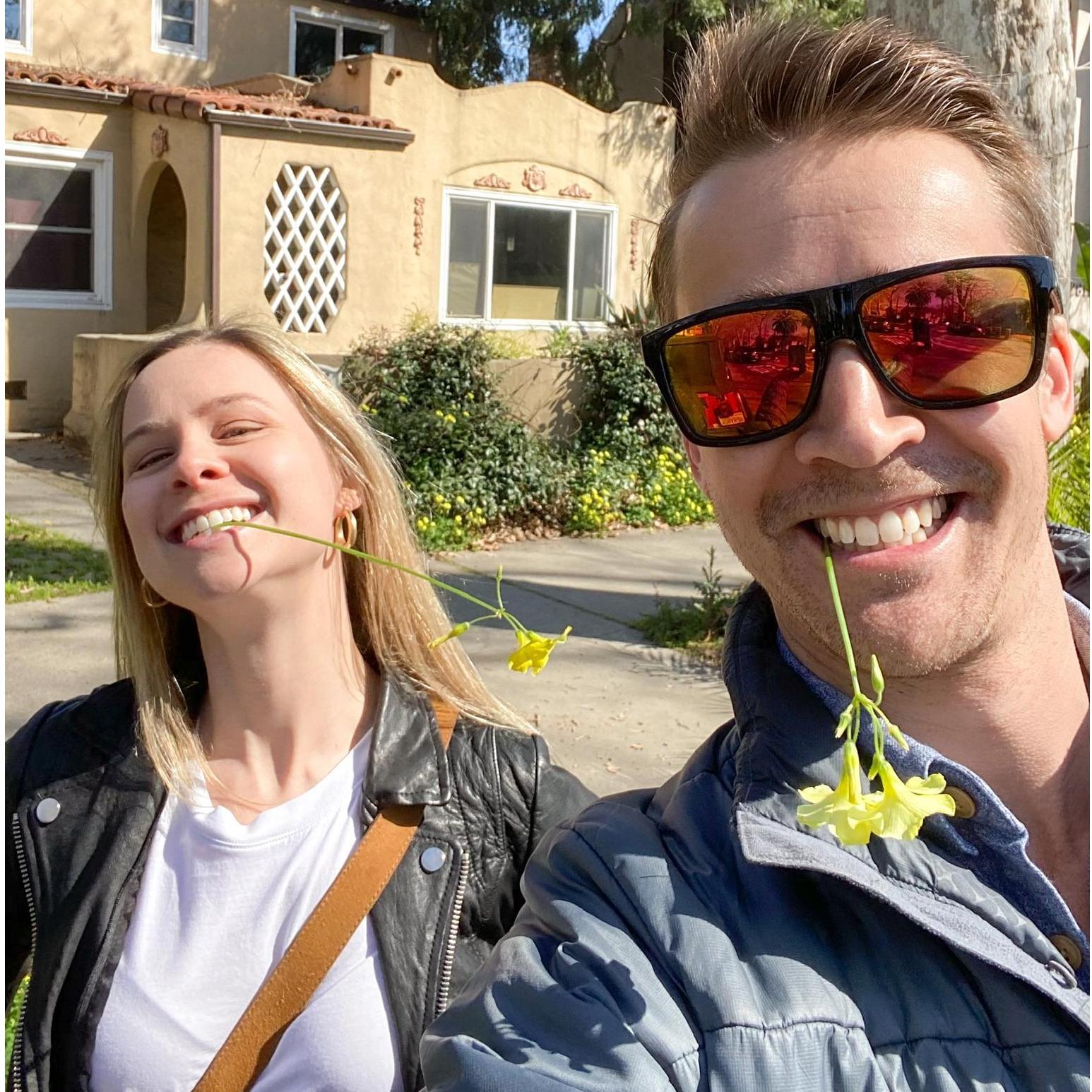 Sour grass and sunshine.