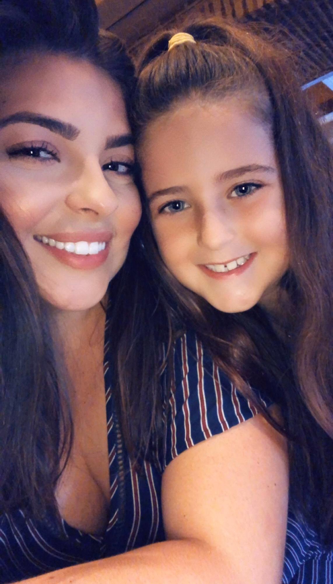 My beautiful flower girl/ junior bridesmaid Aleah