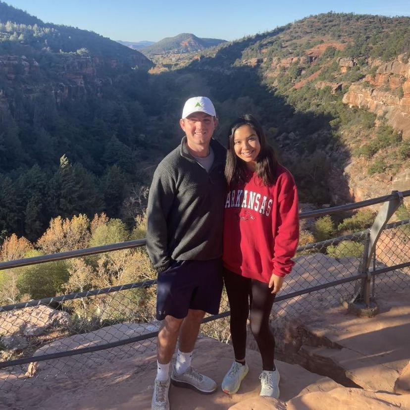 Made Zach hike into the Grand Canyon hours after this photo was taken.