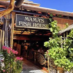 Dinner at Mamas Fish House Restaurant