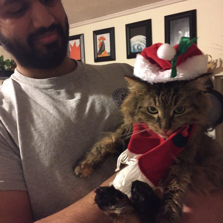 Mayroo appreciates Neil's xmas spirit! - Dec. 2017