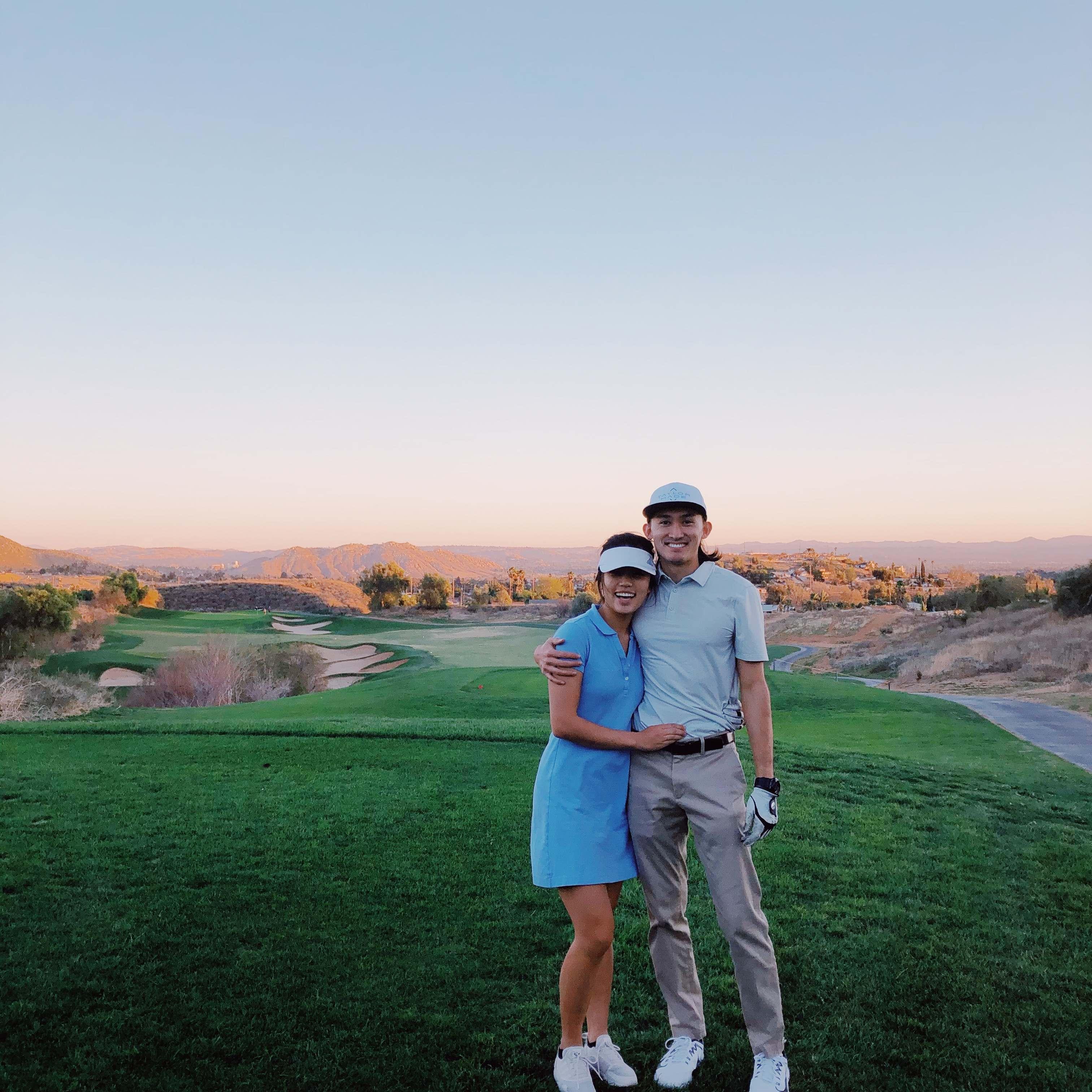 First time golfing together!
