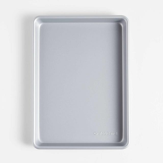 Crate & Barrel Silver Quarter Sheet Pan