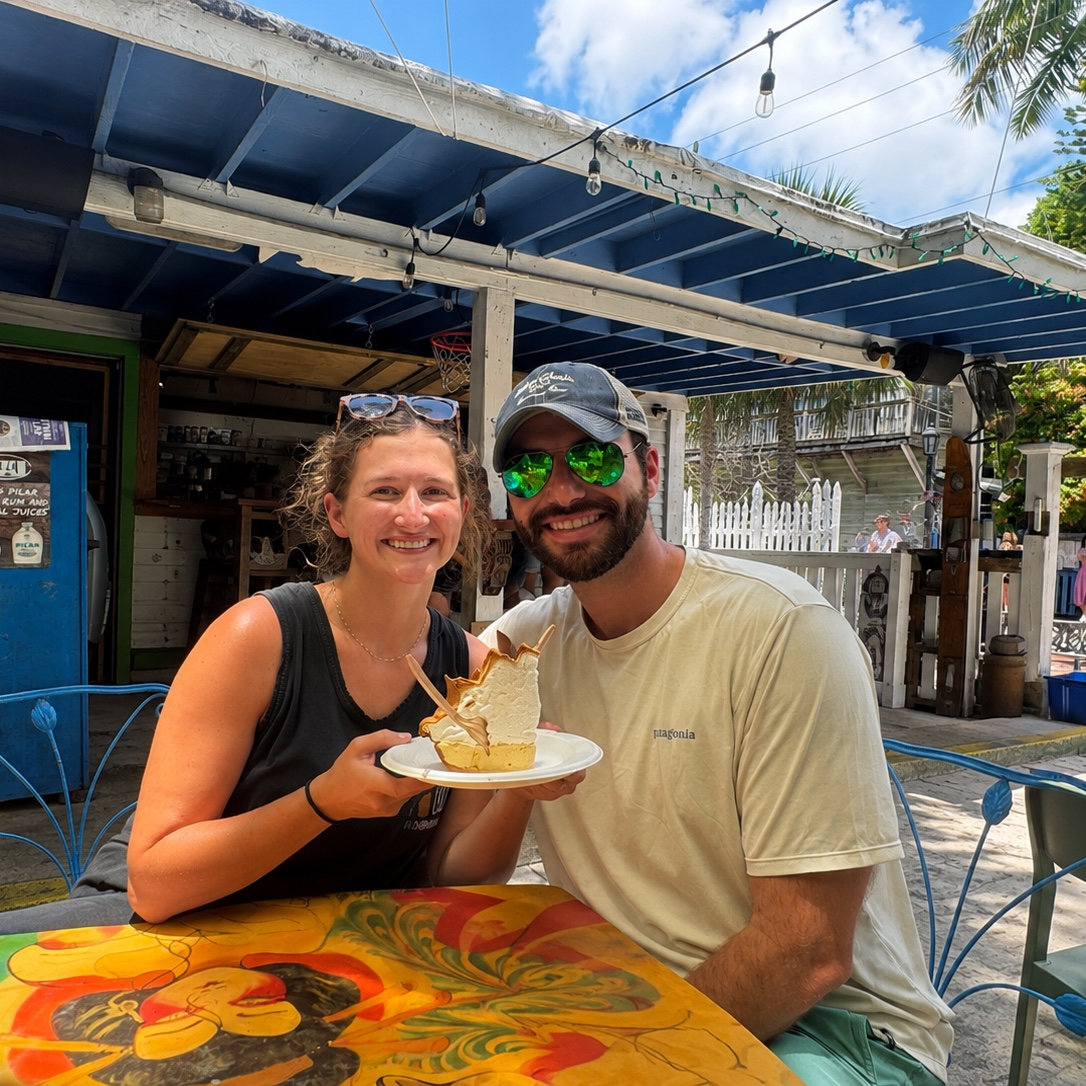 Anyone who comes to Key West needs to try a piece of key lime pie! Our favorite is at Blue Heaven.