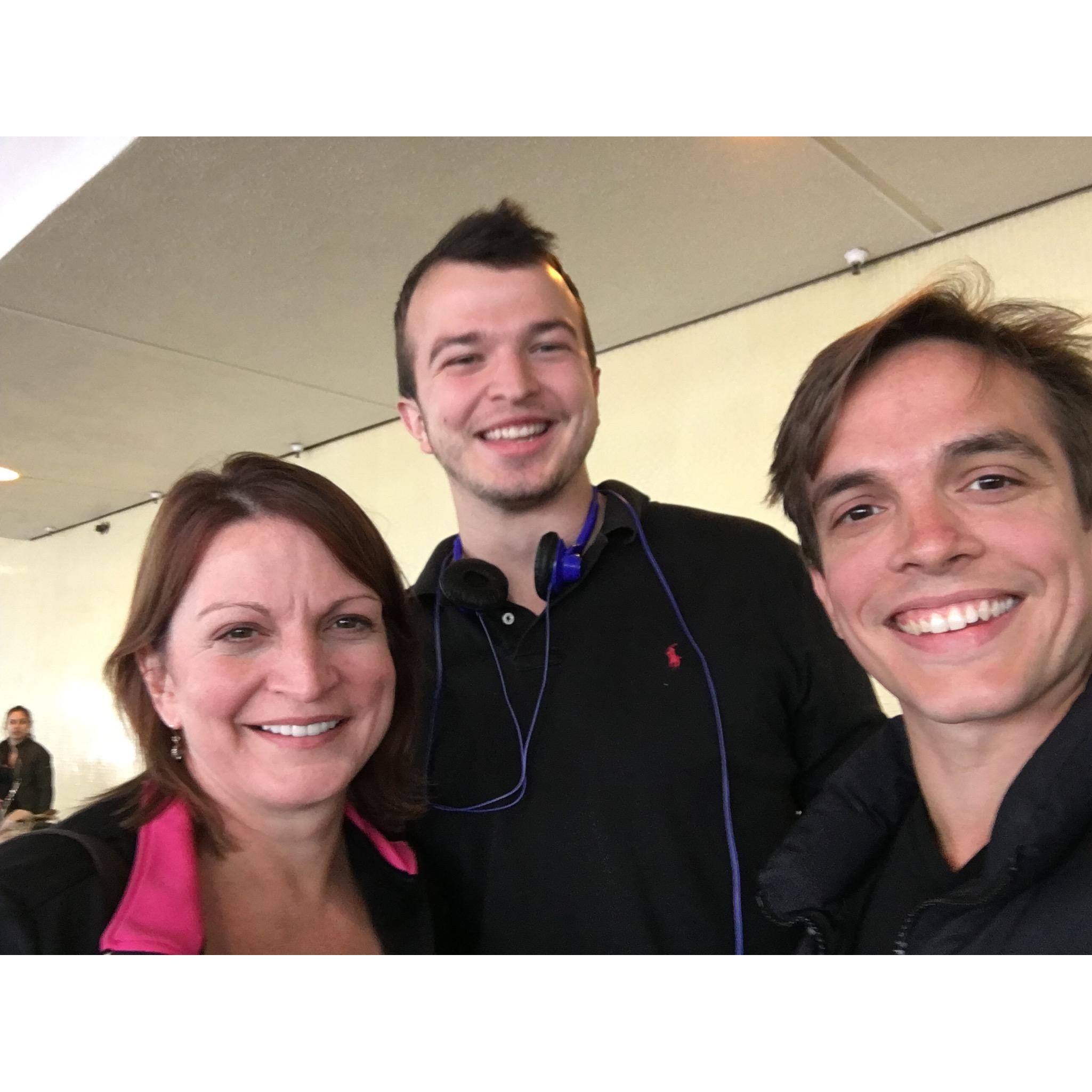 Charla and Zach visit LA