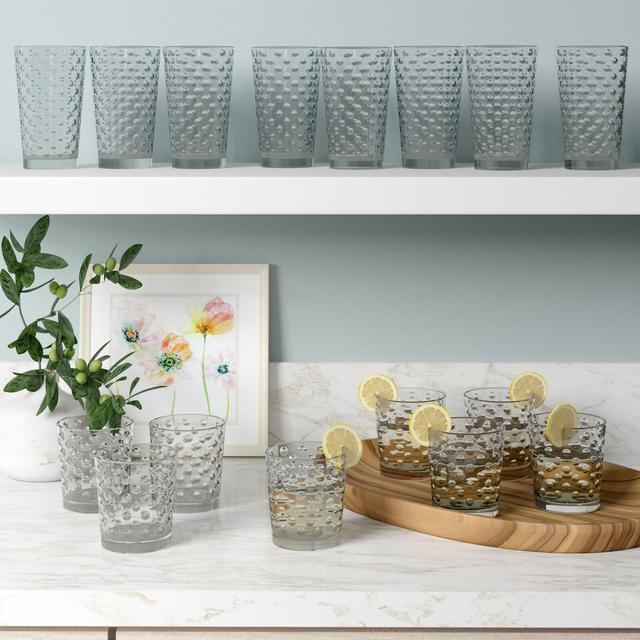 Awa 16-Piece Assorted Glassware Set