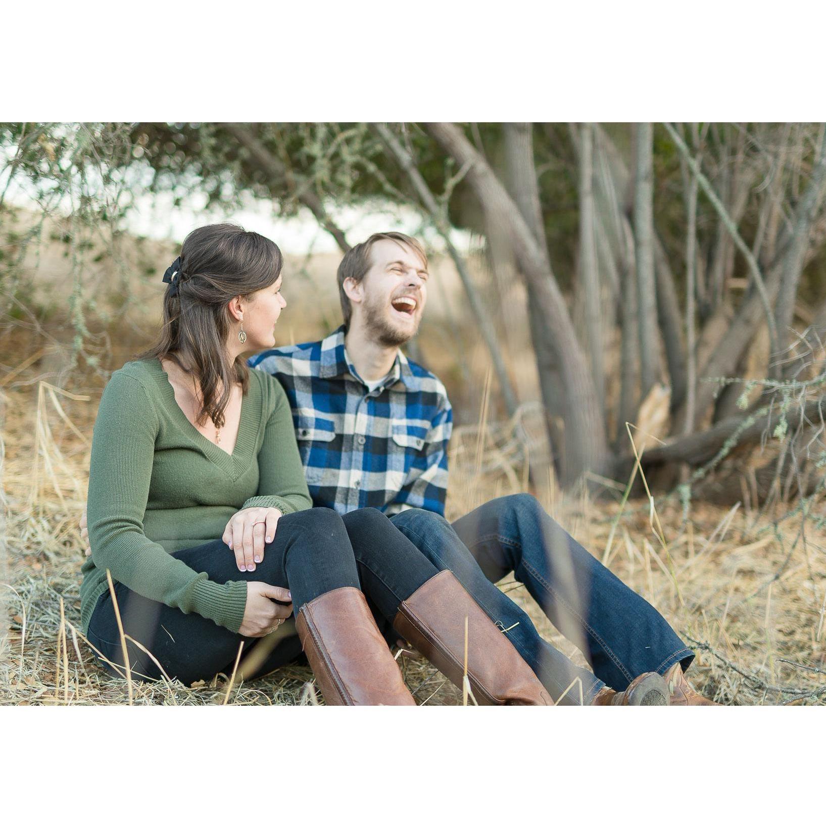Kirstie loves Michael's laugh.