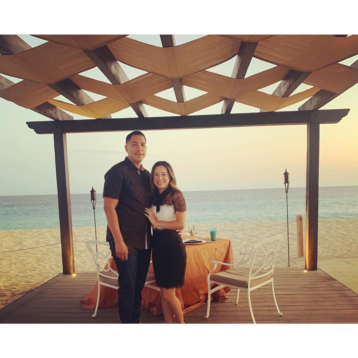 Cabo San Lucas where we got engaged