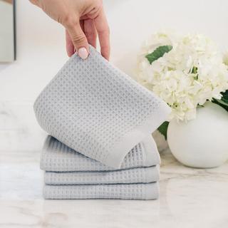 Waffle Washcloth, Set of 4