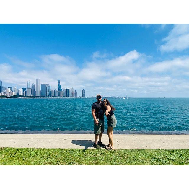 Showing Alex around in Chicago and having some family time.