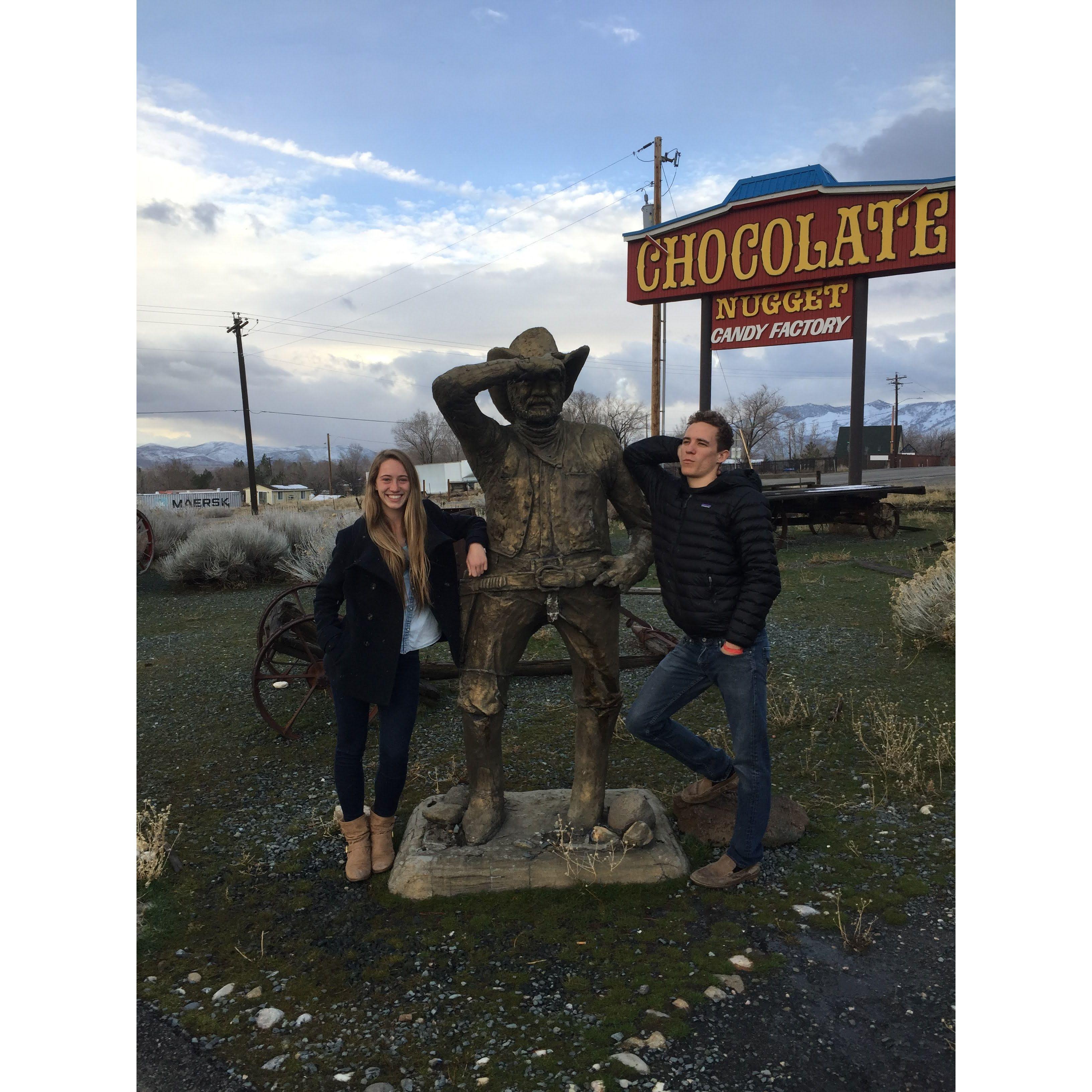 The first picture we took as a couple. January 31, 2016.