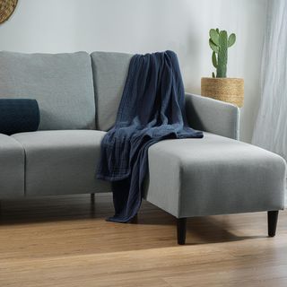 Muslin Cocoon Throw Blanket