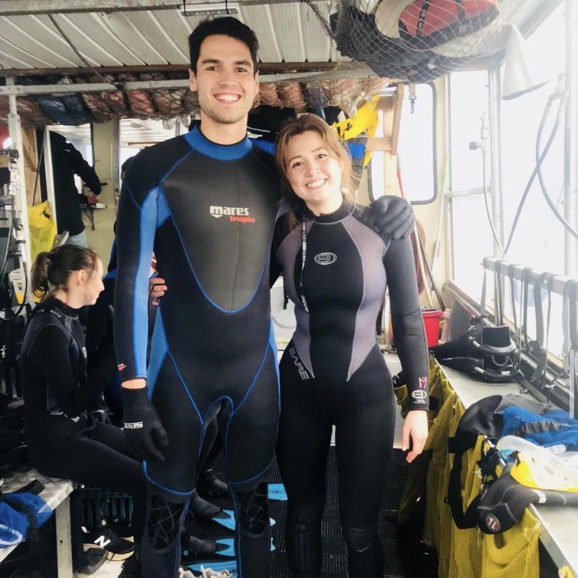 Pre-swimming with harbor seals in Vancouver '18