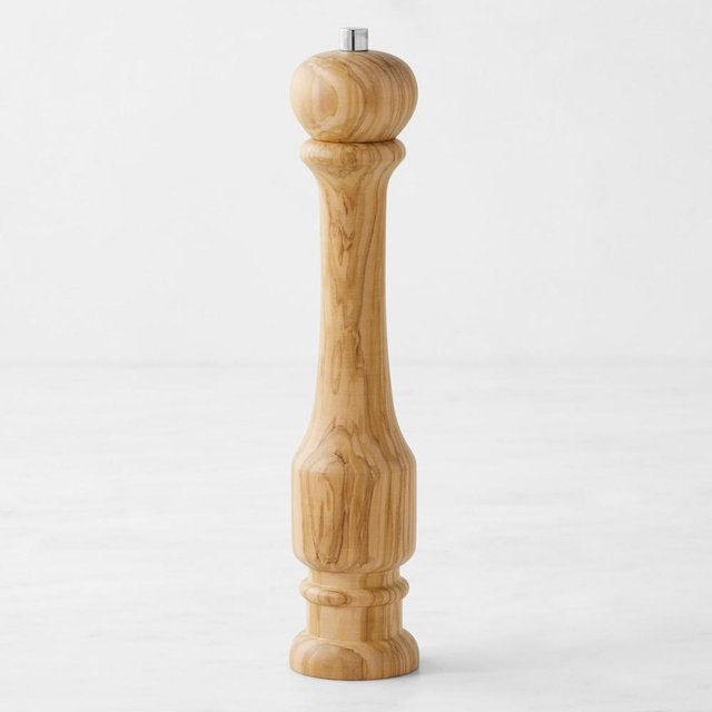 Williams Sonoma Traditional Olivewood Pepper Mill, 12"