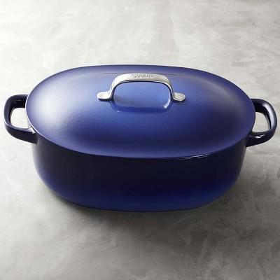 Williams Sonoma Cast-Iron by Staub Oval Oven