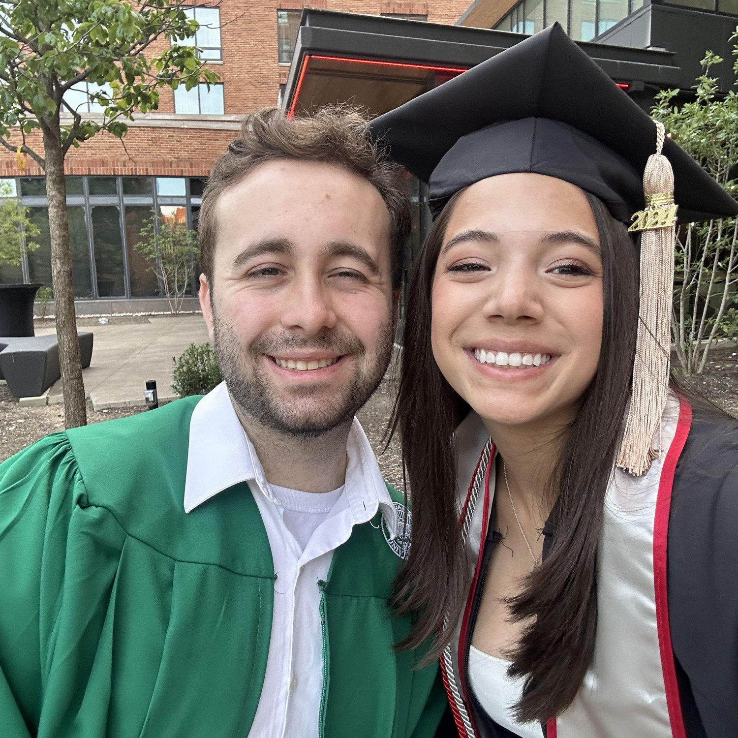 Makenzie's graduation at Ohio State, 2024.