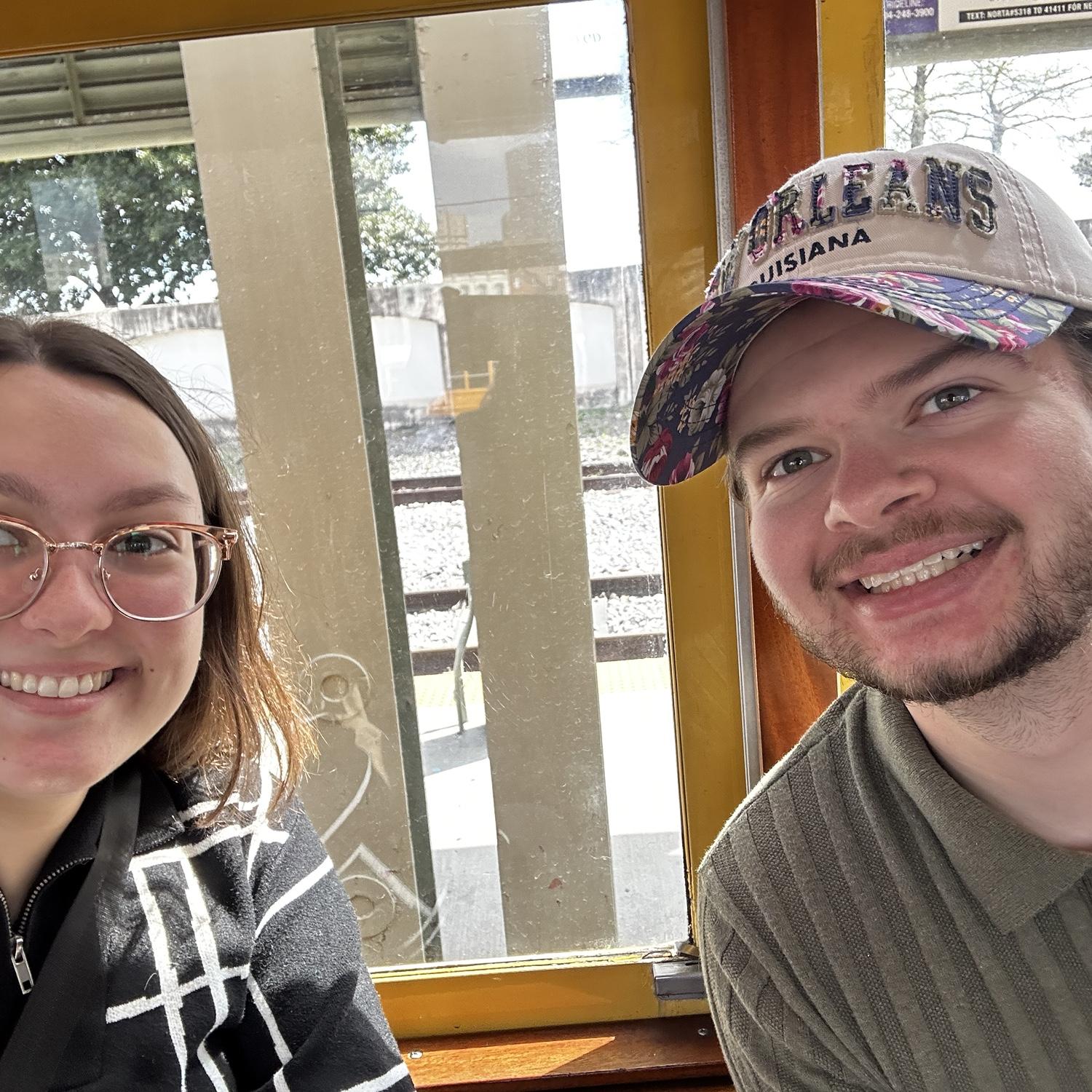 We rode on a streetcar in New Orleans {February 28th, 2026}