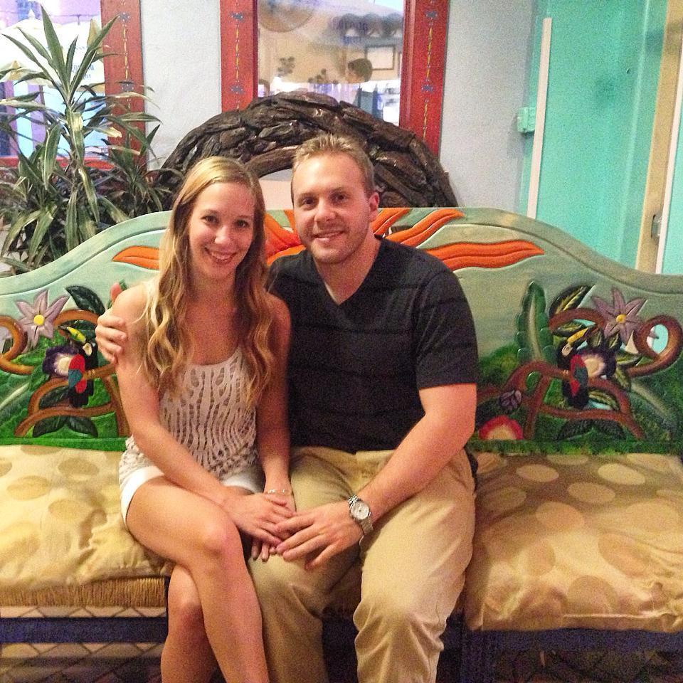 Shelby & Ryan did long distance for one year while Ryan completed residency. One of many date nights in Dayton, OH