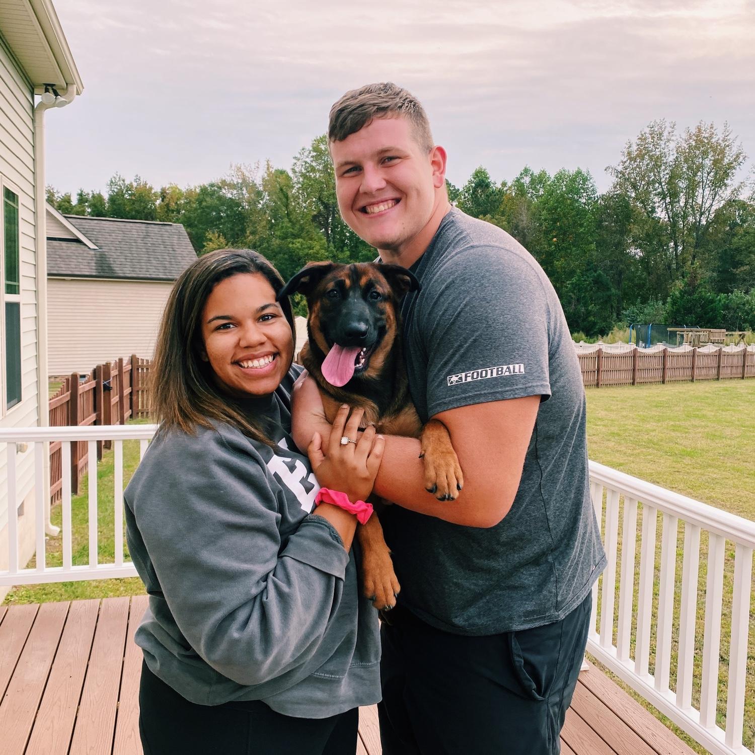 Bringing home our Rosy girl. (October 2020)