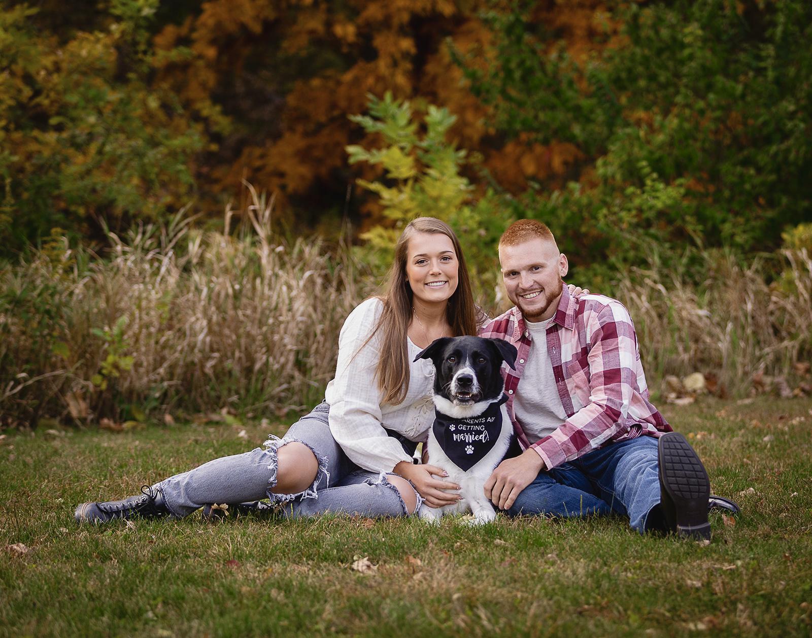 Engagement photos, fall session (Oct. 2022)