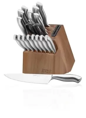Chicago Cutlery® Insignia Steel 18-Piece Knife Block Set