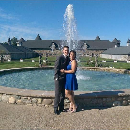 Celebrating Kristine and Pete at Castle Farms
