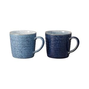 Studio Blue Set of 2 Ridged Mugs