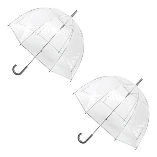 totes Clear Bubble Umbrella (2 Pack)