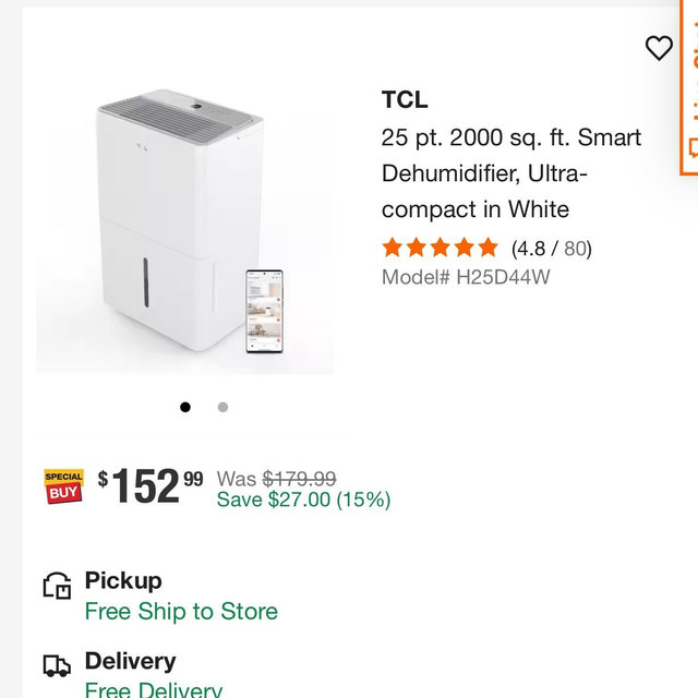 Search Results for dehumidifier at The Home Depot