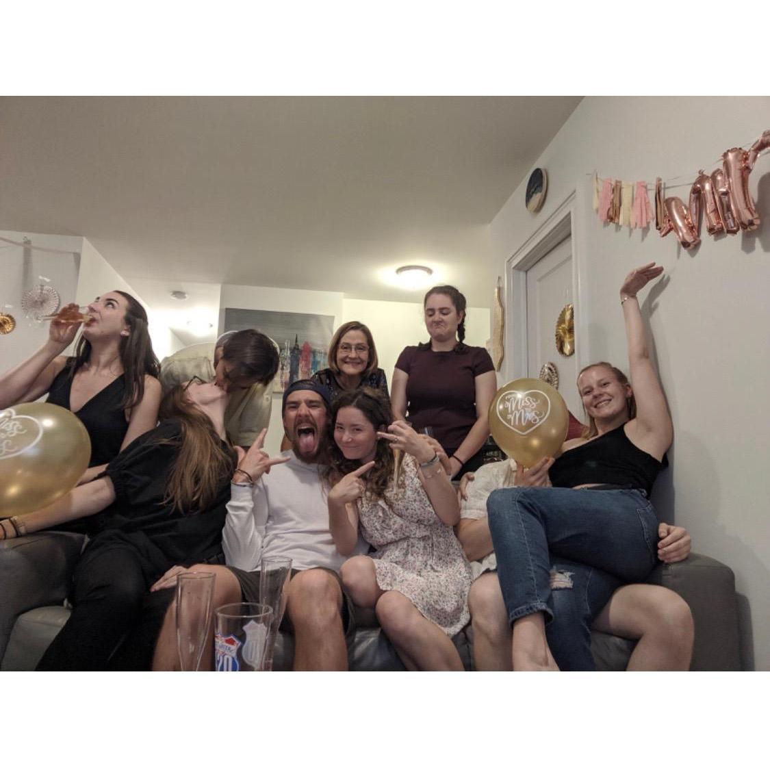 Surprise engagement party 8.10.18