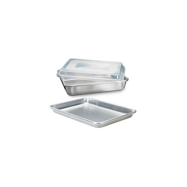 Nordic Ware 17.9x13 Aluminum Naturals High Sided Cake Sheet Pan