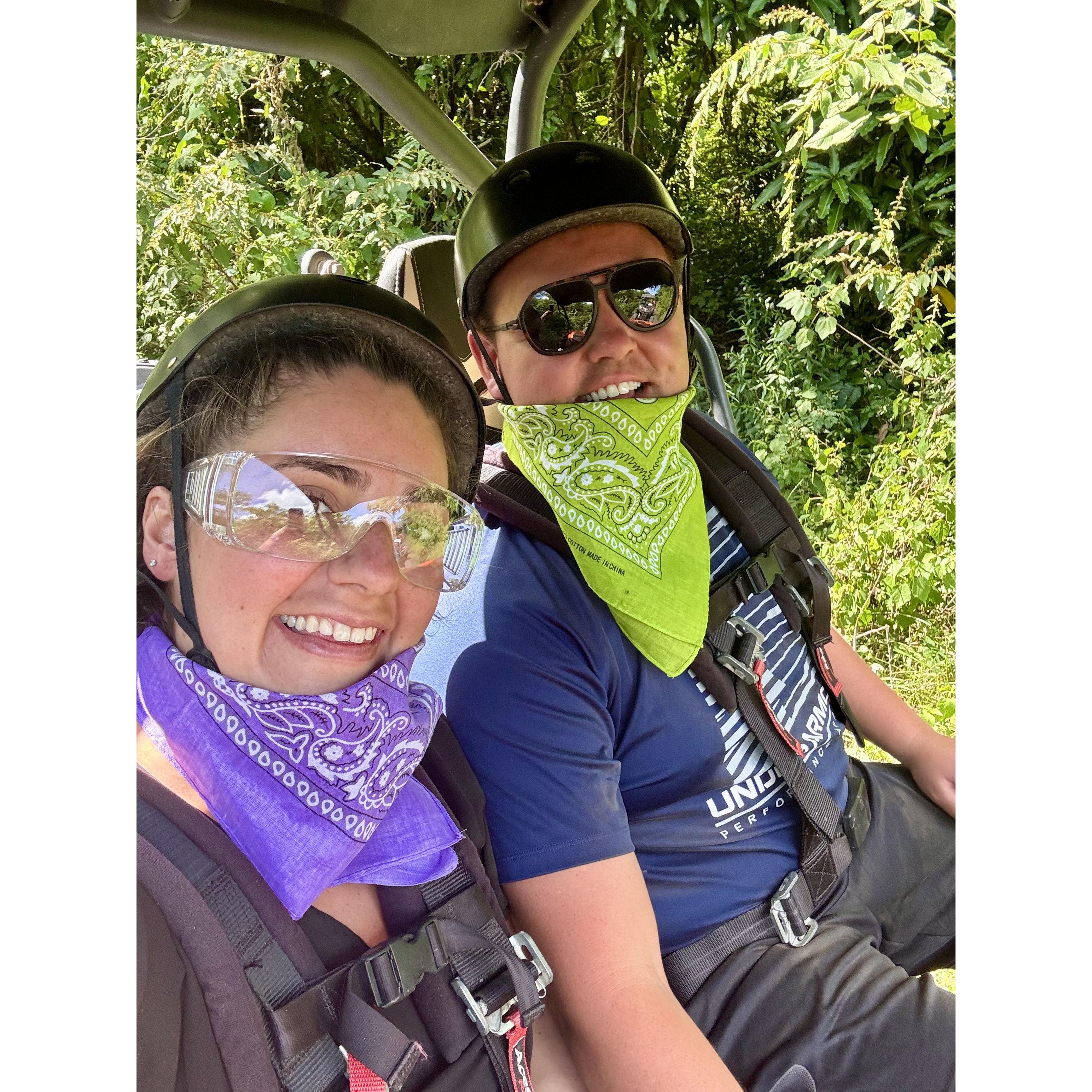 Mud buggies in Antigua!