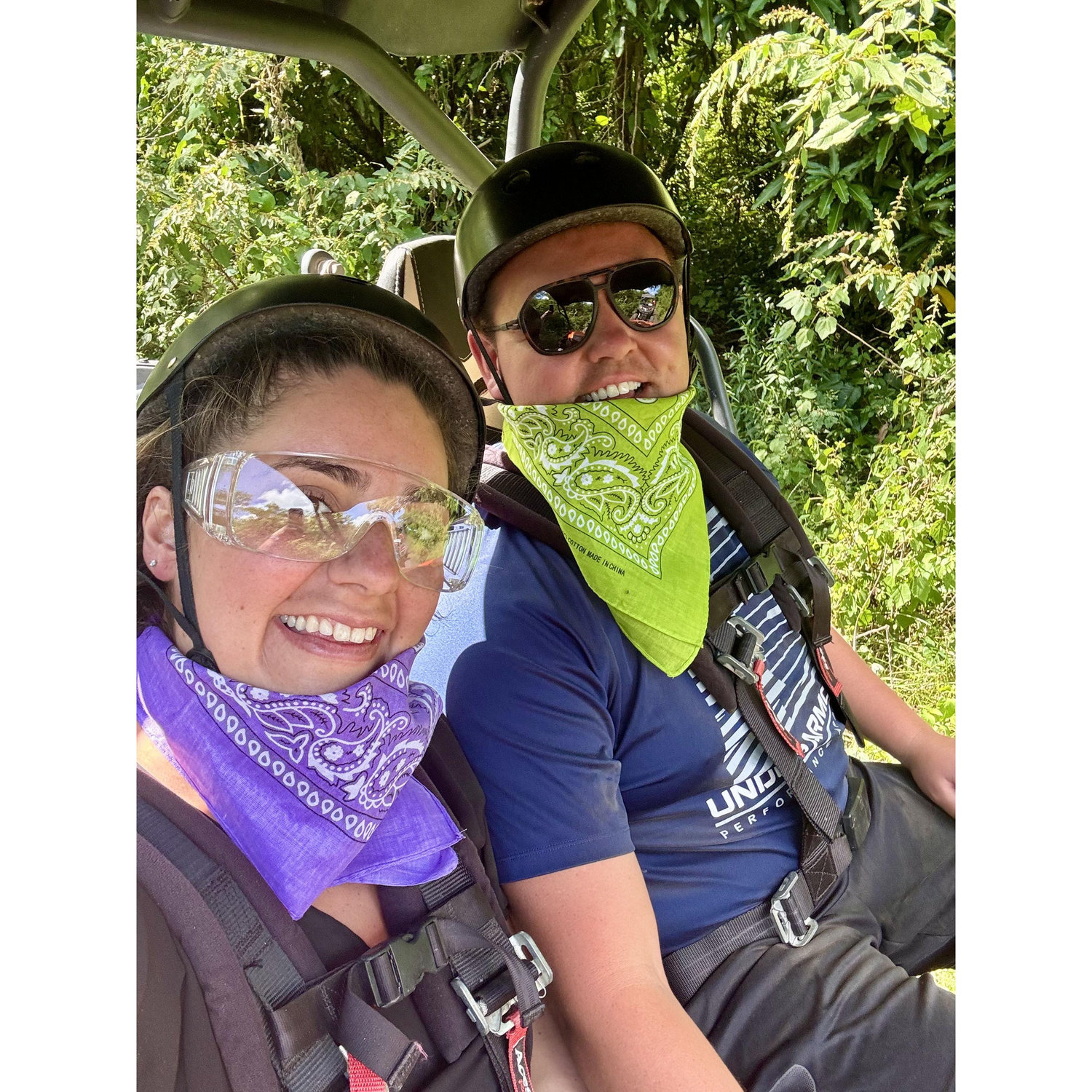 Mud buggies in Antigua!