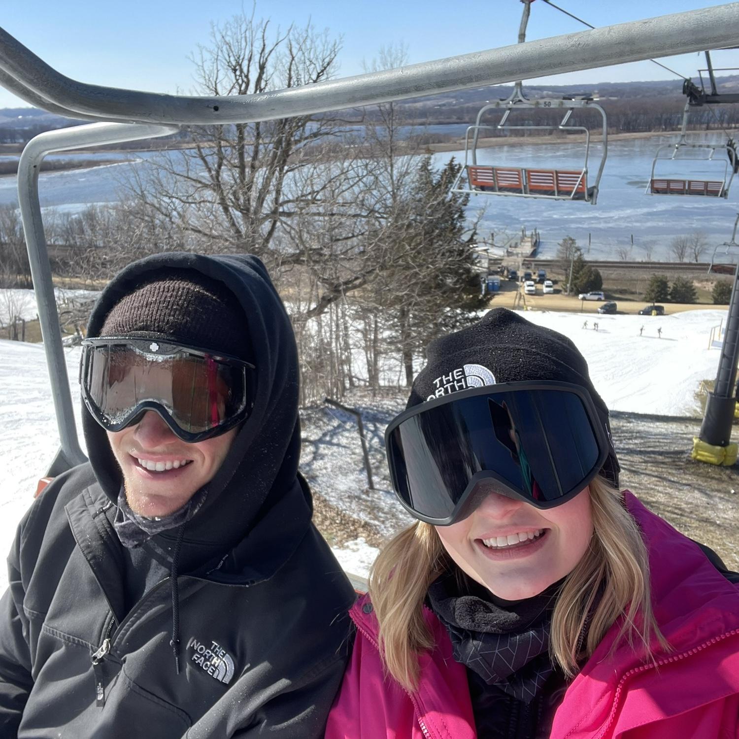Skiing at Chestnut Mountain