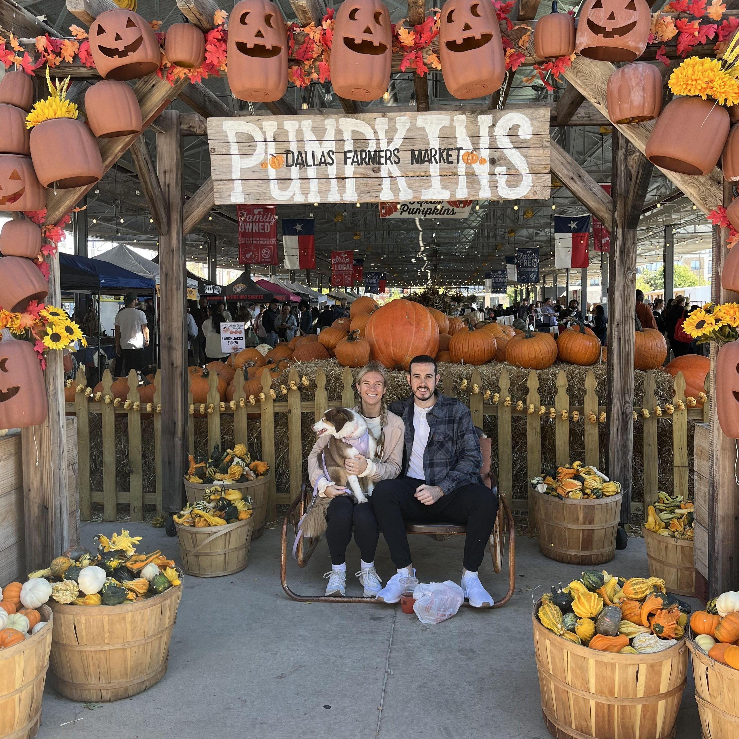 Dallas 2023 - Sundays spent at the farmers market before football