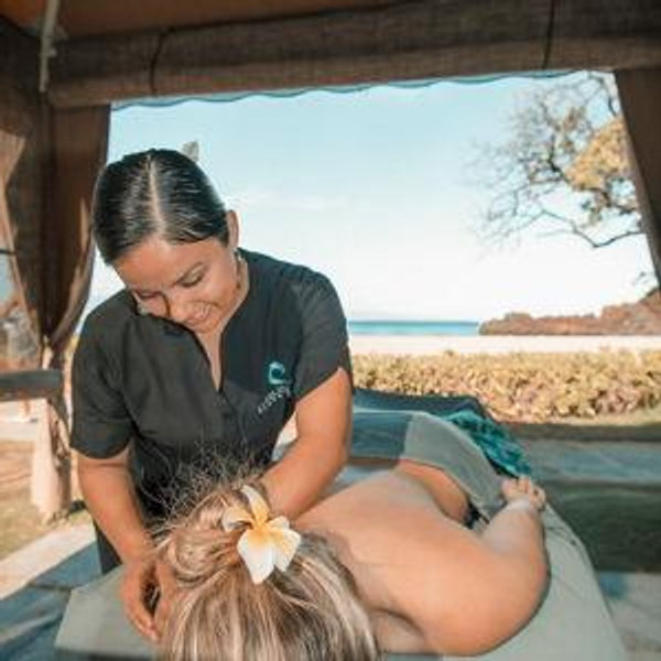Oceanfront Couple Massage