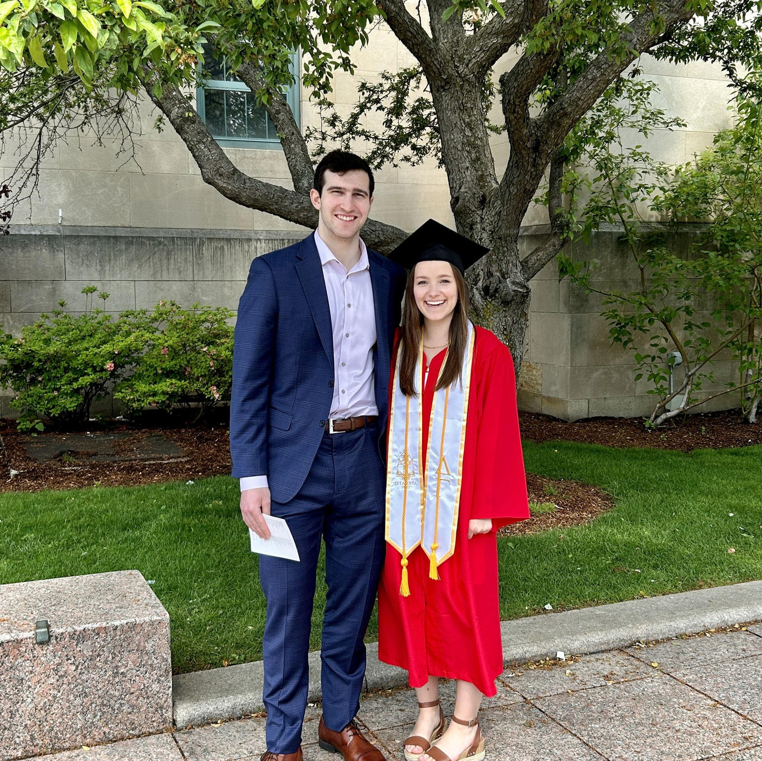 2023: Lauren graduated from BU and moved to Springfield for work. Joey still had two years left at the University of Illinois, but Champaign to Springfield was the closest we had been in years.