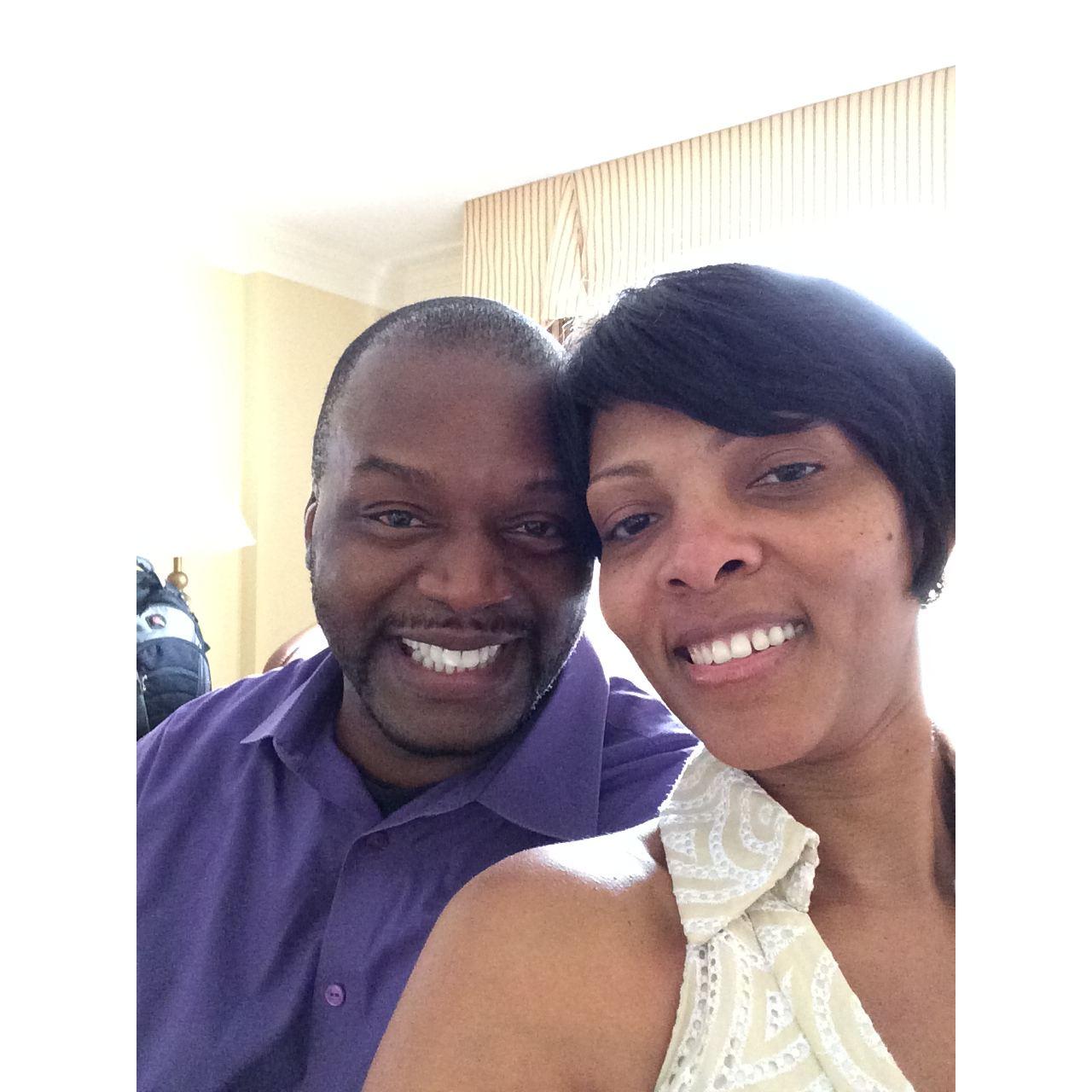 And our second selfie!