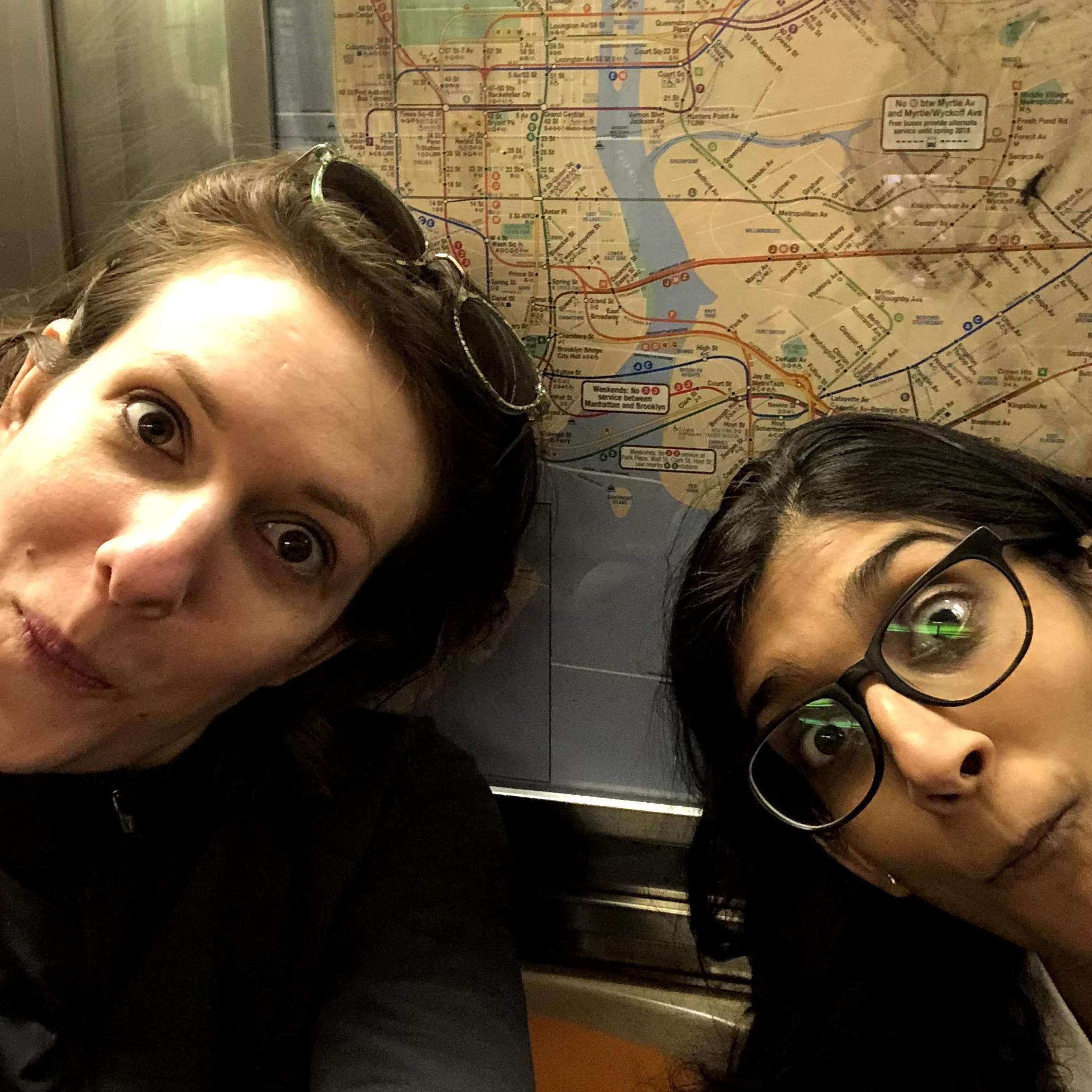 Always strive to be the weirdest person on the subway