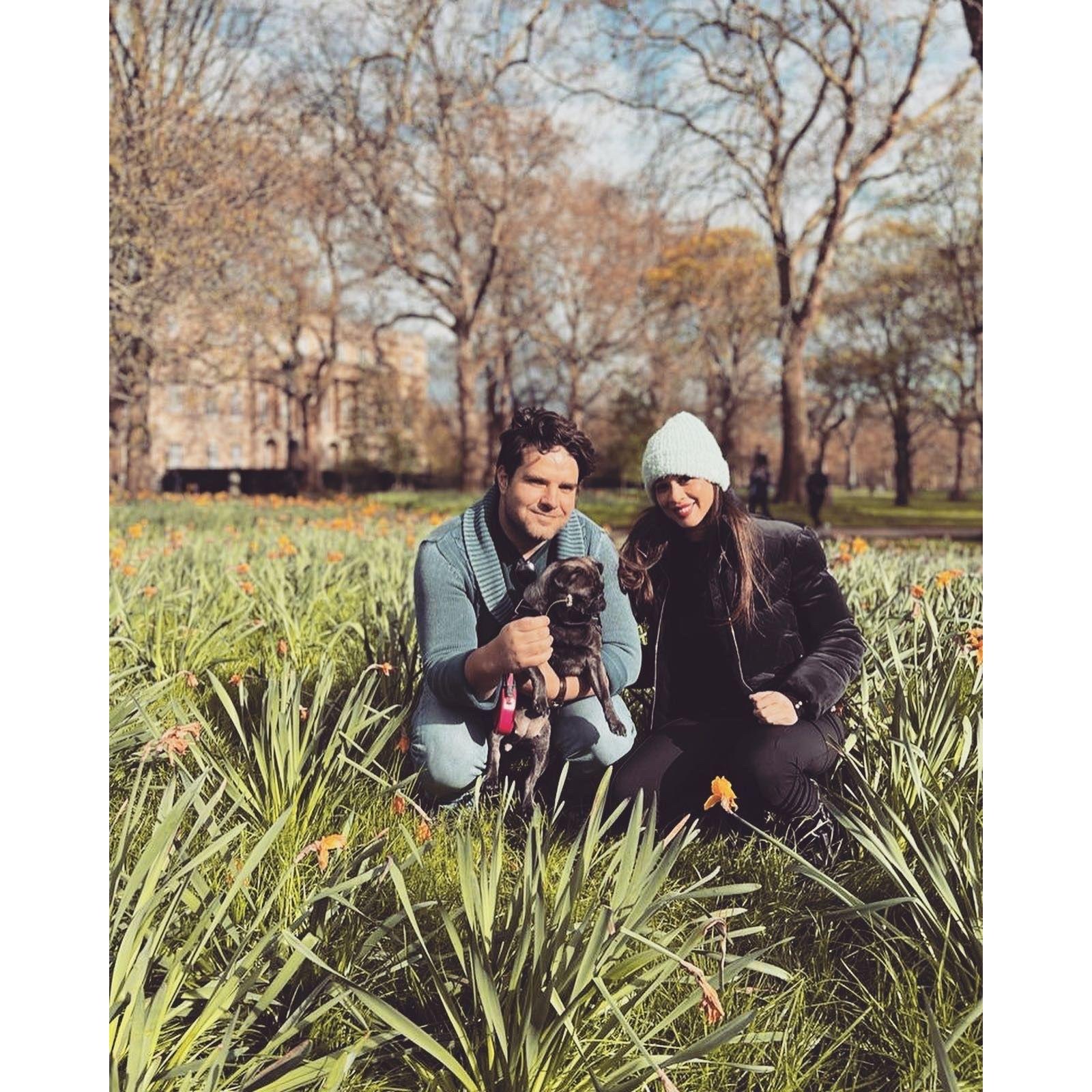 Day out in Green Park after visiting Buckingham Palace, 2022