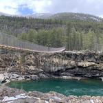 Kootenai Falls Suspension Bridge